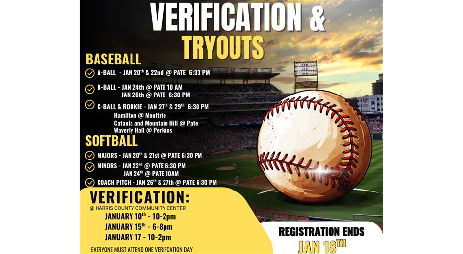 Verification & Tryout Information